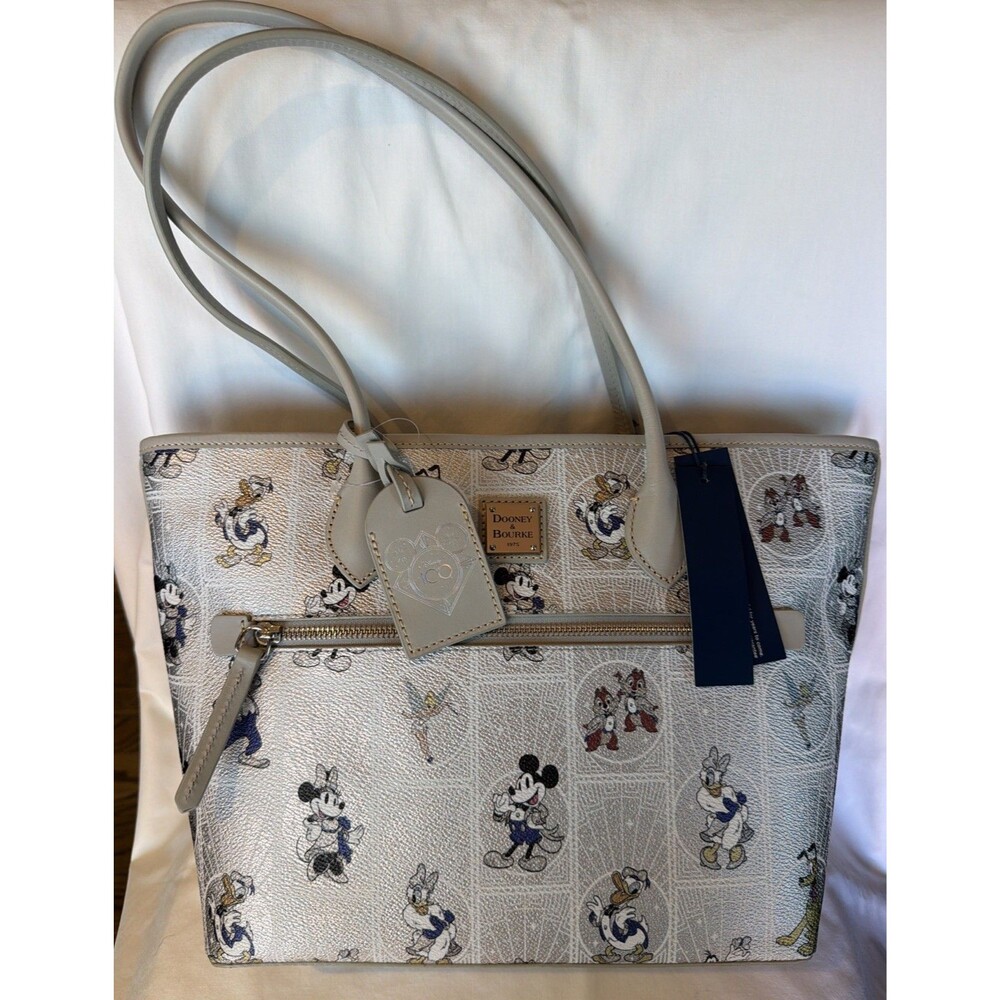 Dooney and Bourke Disney 100 Platinum Tote Purse NWT